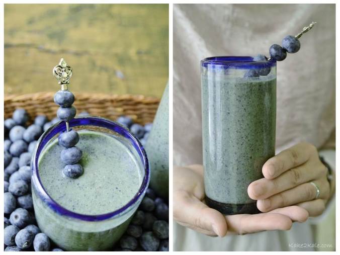 Blueberry Coconut Smoothie 1